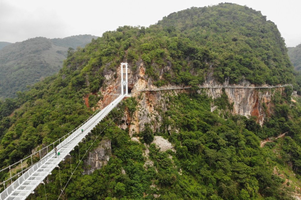 Love Glass Bridge: Moc Chau's Walk Above the Waterfall