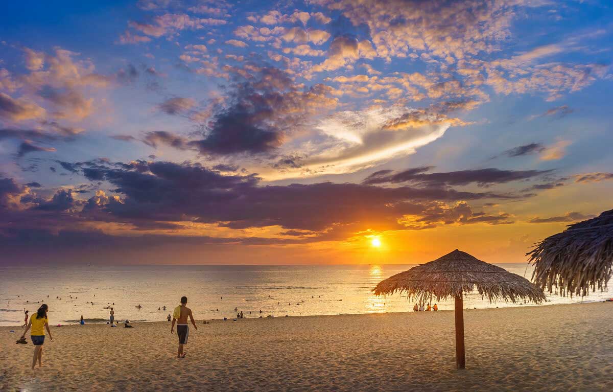 Nhat Le Beach — where a poetic river meets the open sea