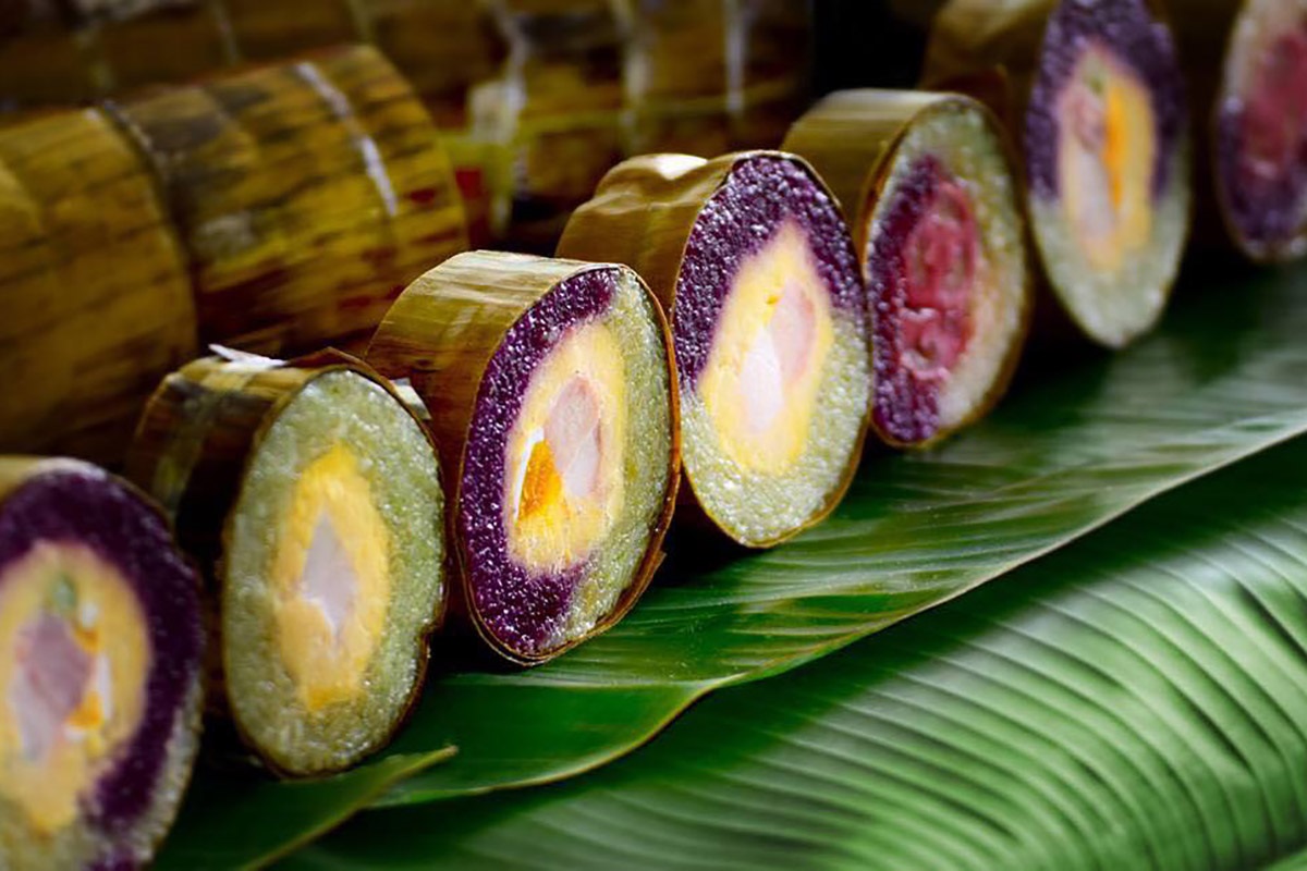 Banh Tet La Cam: The Purple Cake of Binh Thuy