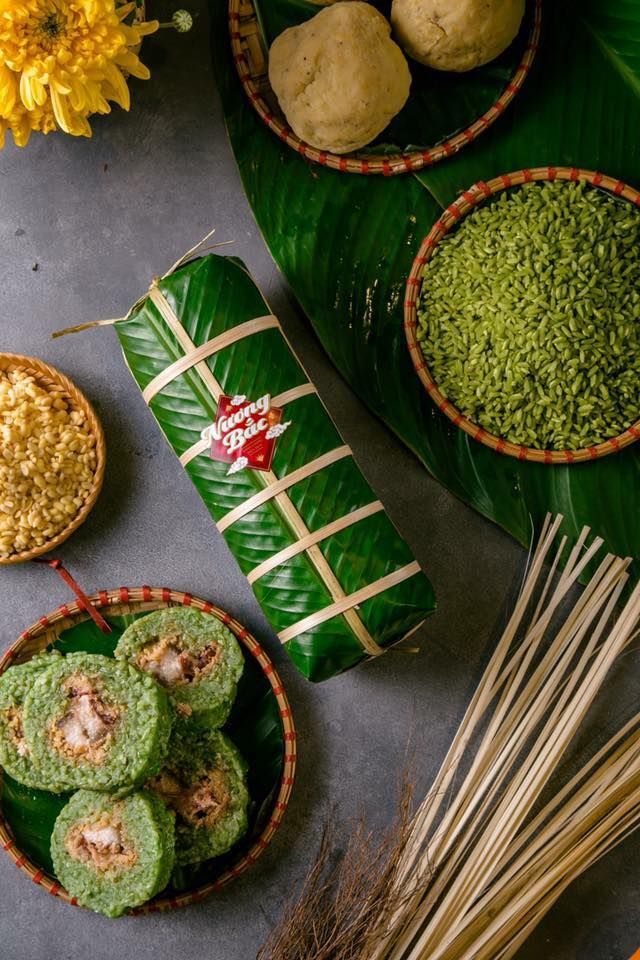 Banh Tet Tra Cuon: The Three-Color Roll of Tra Vinh