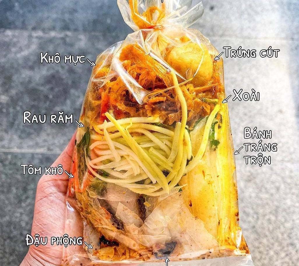Banh trang tron — anatomy of Saigon's most beloved street snack