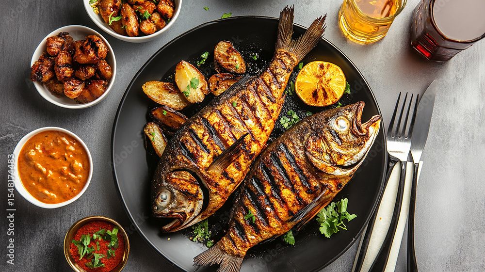 Ba Be Grilled Fish: The Lake's Freshwater Catch Over Coals