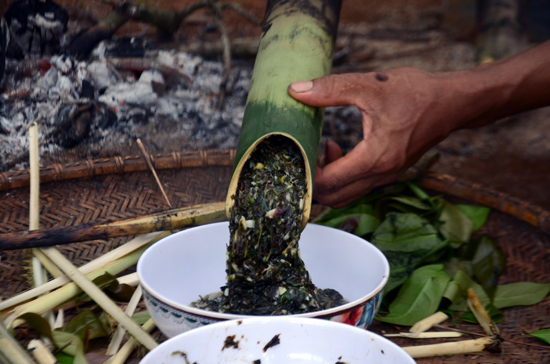 Canh Thut: The Poked Soup of Rattan and Forest Leaves