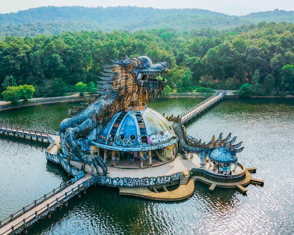 Thuy Tien Lake: The Abandoned Dragon Outside Hue