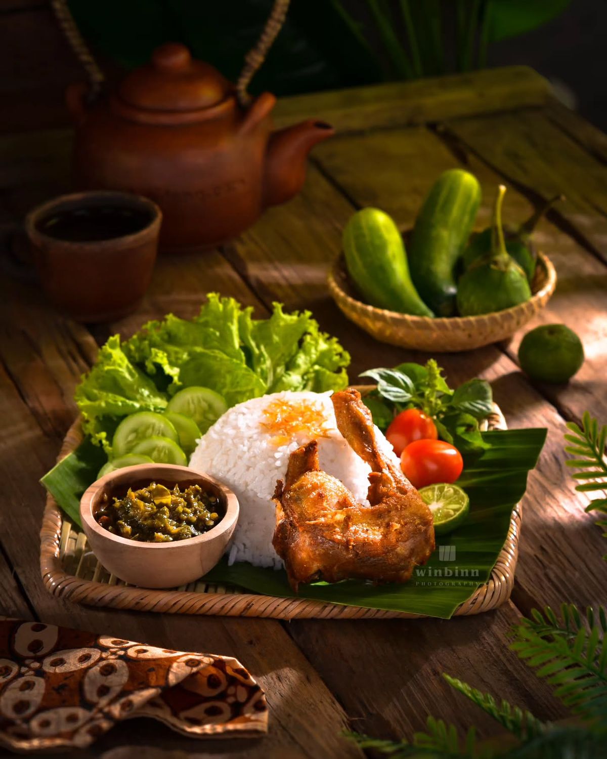 Mang Den Grilled Chicken and Bamboo Rice