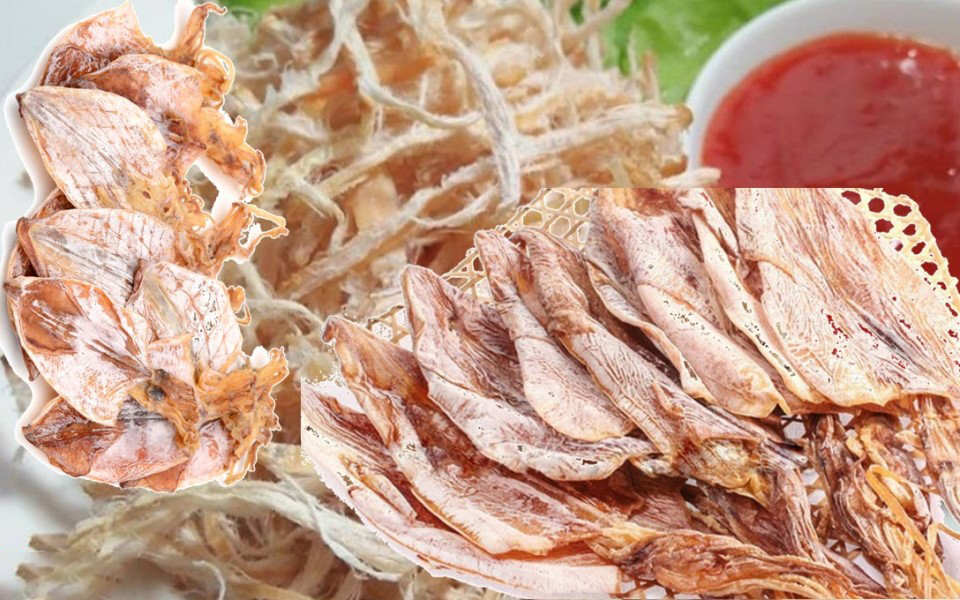 Quang Ninh dried squid — the taste of the sea in every strand