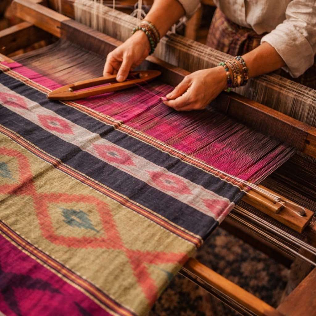 My Nghiep Cham Weaving