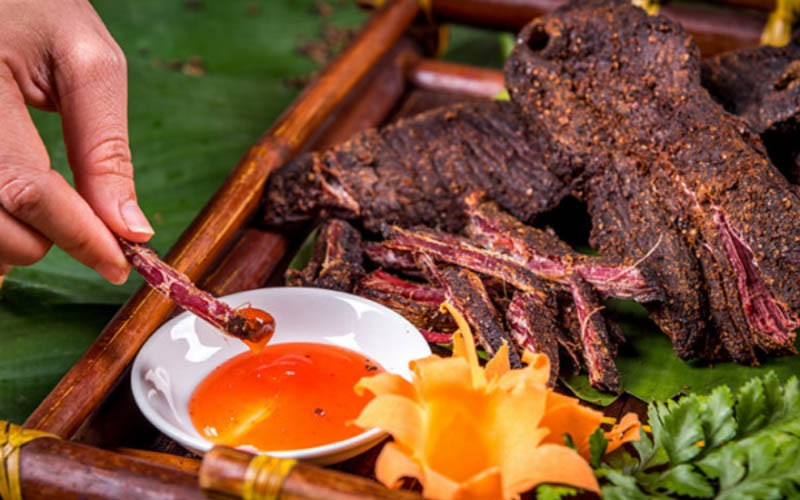 Thit Trau Gac Bep: The Smoked Buffalo of the Highlands