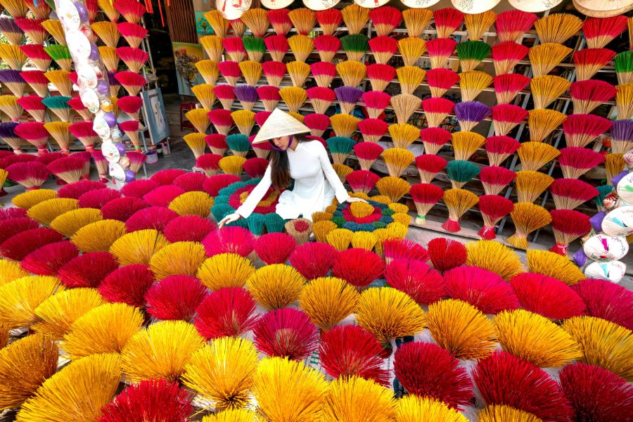 Thuy Xuan Incense Village - a source of inspiration from folk culture